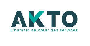 Logo d’AKTO, organisme de financement accompagnant les formations MAC APS pour les agents de sécurité certifiés, en collaboration avec Sécurité Premium Formation.