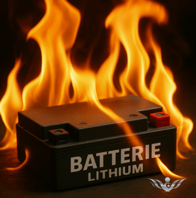 feu de batterie lithium