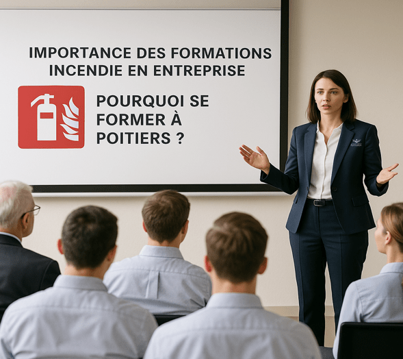 Formation incendie à Poitiers 86 avec Sécurité Premium Formation