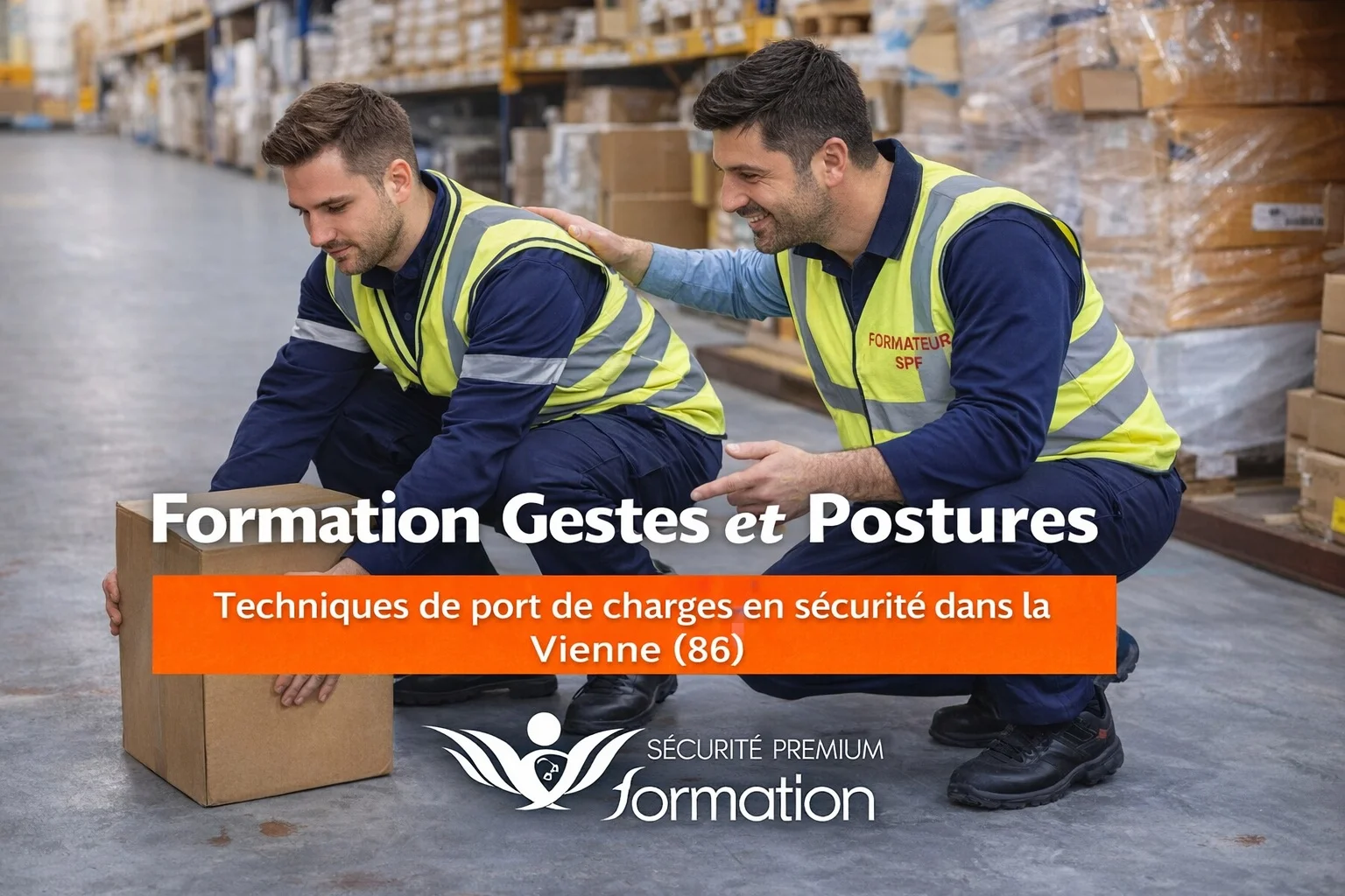 À Chauvigny, la formation Gestes et Postures apprend aux participants à séquencer leurs actions de manutention pour diminuer les pics d’effort et les contraintes corporelles.