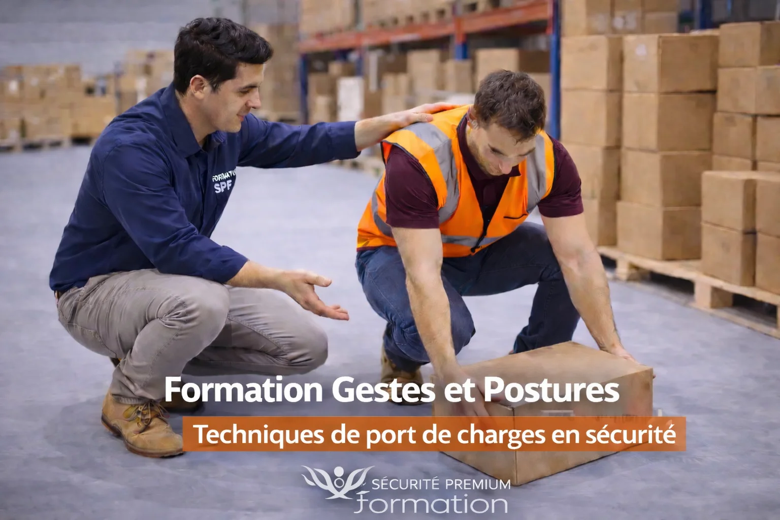 À Provins, la formation Gestes et Postures amène les participants à adapter leurs appuis et leurs déplacements pour limiter l’impact physique des manutentions.