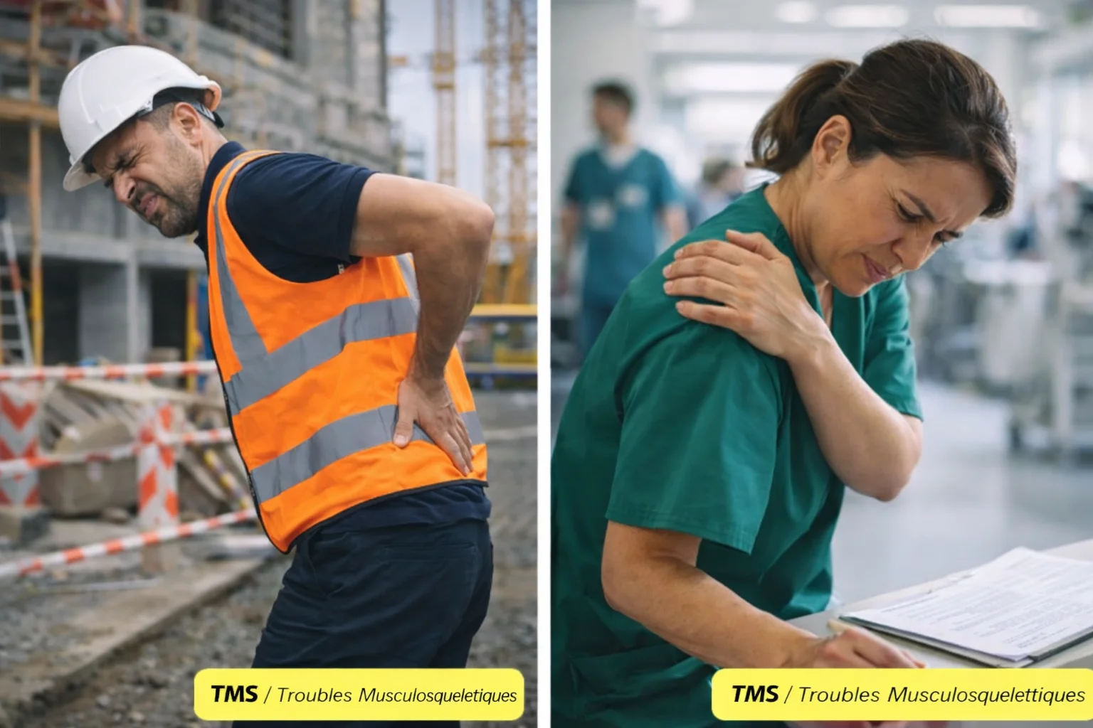 Les TMS : pourquoi les douleurs s’installent progressivement sur le secteur Sénart Sud (77)