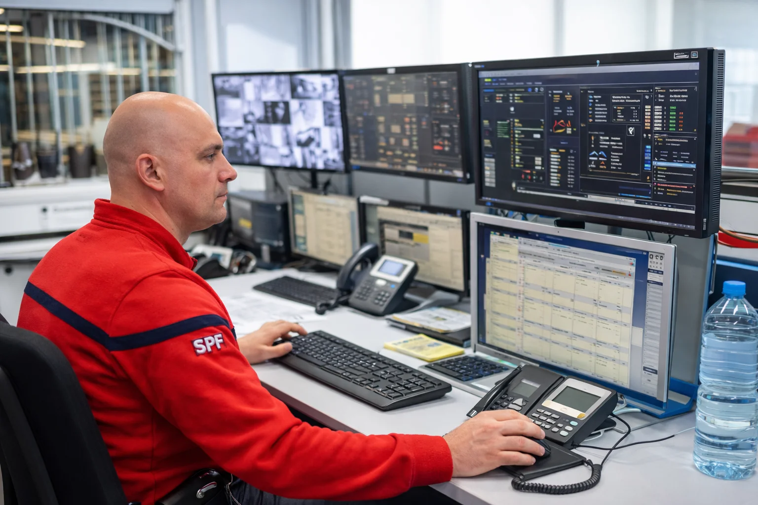 Illustration de la formation Recyclage SSIAP 2, destinée à actualiser les compétences des chefs d’équipe en sécurité incendie.