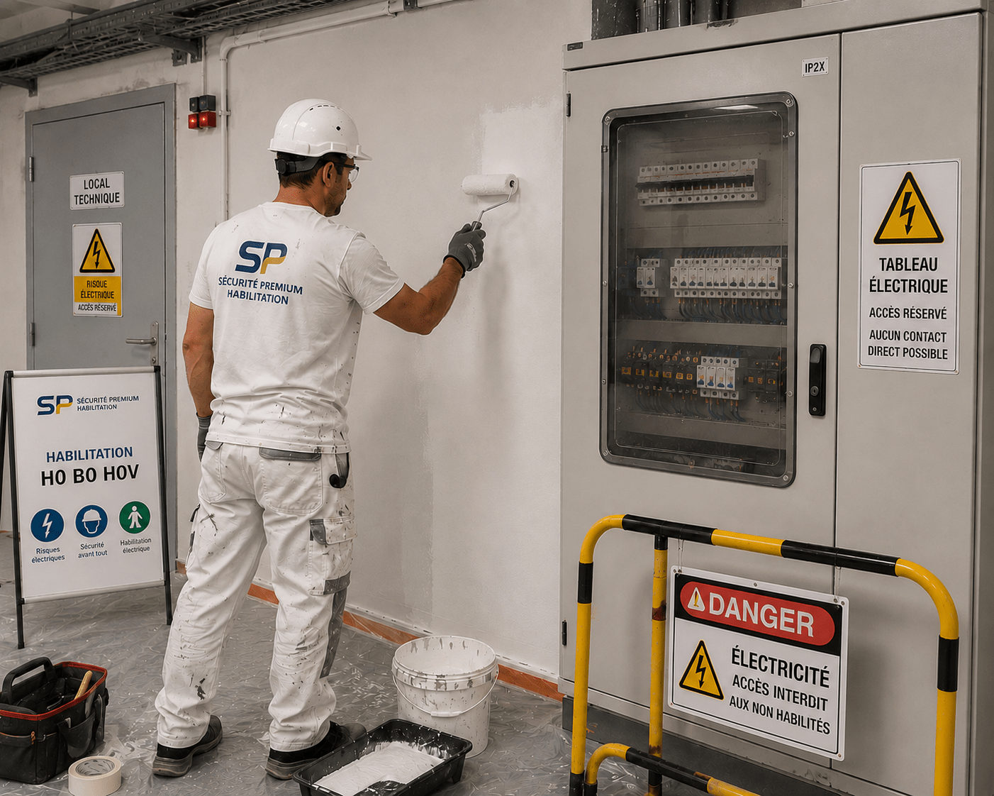 Formation H0 B0 H0V en Seine-et-Marne (77) pour le personnel non électricien intervenant à proximité d'installations électriques
